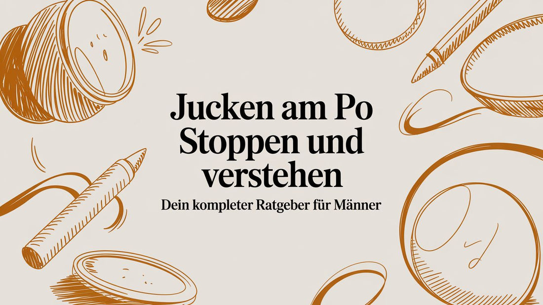 Jucken am Po stoppen und verstehen: dein kompletter Ratgeber für Männer