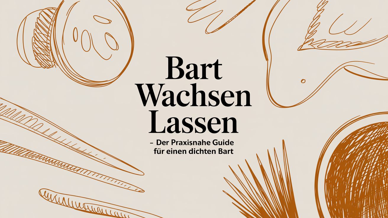 Bart wachsen lassen – Der praxisnahe Guide für einen dichten Bart