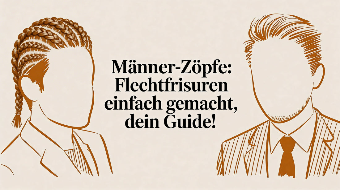 Männer-Zöpfe: Flecht Frisuren einfach gemacht, dein Guide!