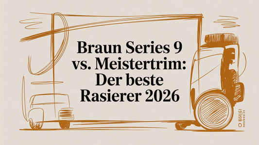 Braun Series 9 vs. MeisterTrim: Der beste Rasierer 2026