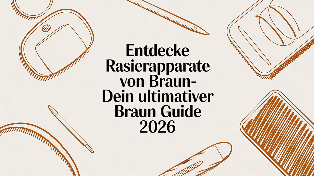 Entdecke Rasierapparate von Braun: Dein ultimativer Braun Guide 2026