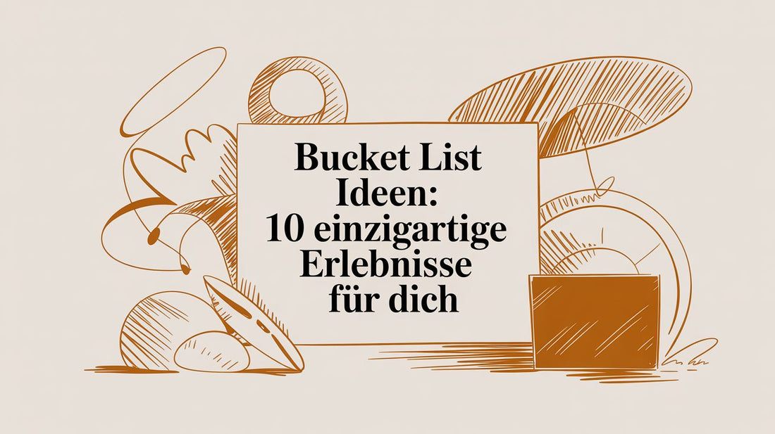 Bucket List Ideen: 10 einzigartige Erlebnisse für dich