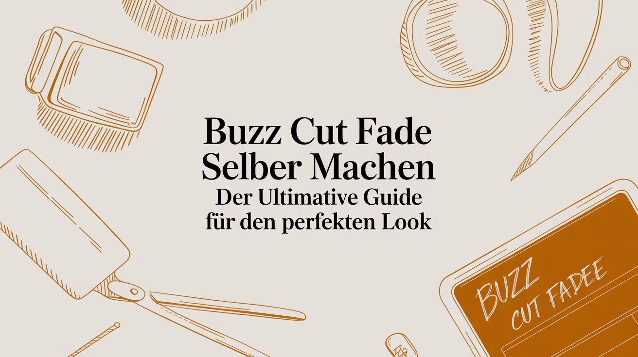 Buzz Cut Fade selber machen: Der ultimative Guide für den perfekten Look