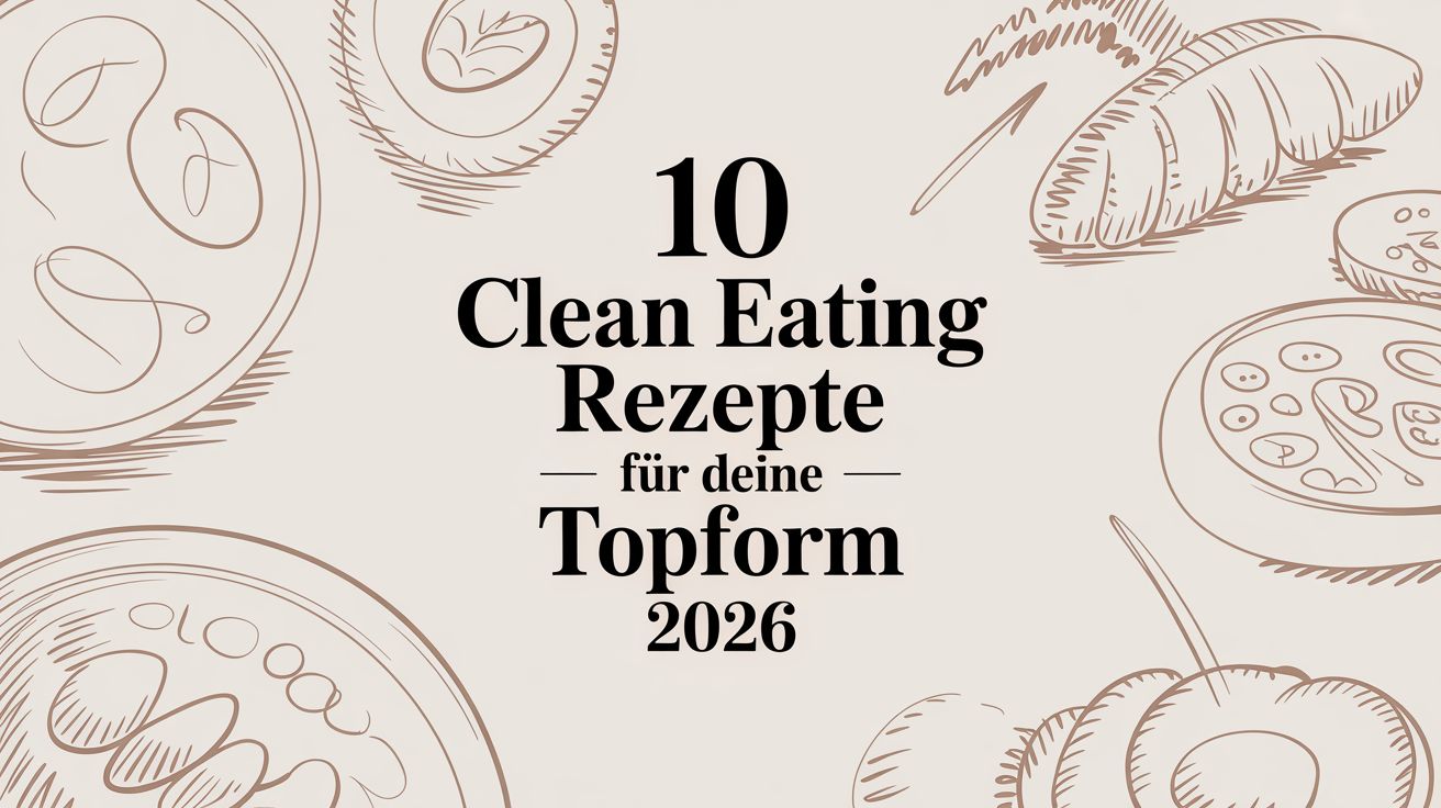 10 clean eating Rezepte für deine Topform 2026