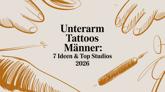 Unterarm Tattoos Männer: 7 Ideen & Top Studios 2026