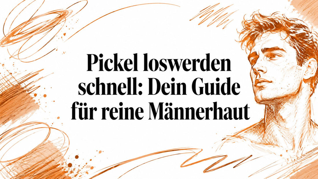 Pickel loswerden schnell: Dein Guide für reine Männerhaut