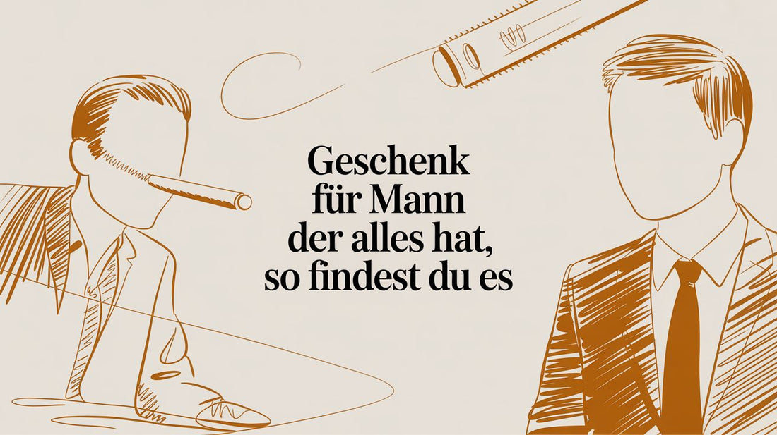 Geschenk für Mann der alles hat: So findest du es