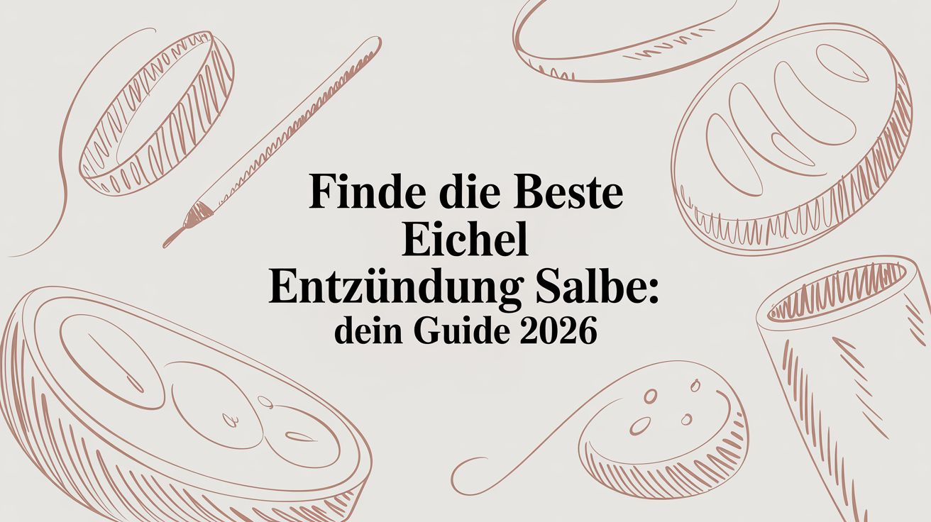 Finde die beste Eichel Entzündungssalbe: Dein Guide 2026