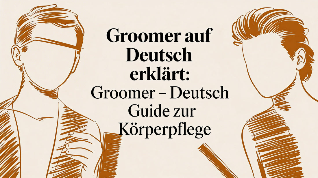 Groomer auf Deutsch erklärt: Dein Guide zur Körperpflege