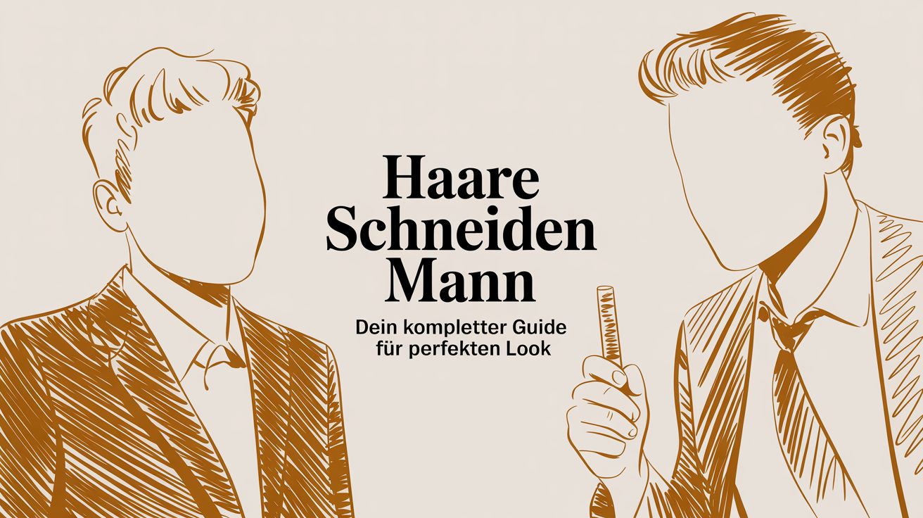 Haare schneiden Mann: Dein kompletter Guide für den perfekten Look