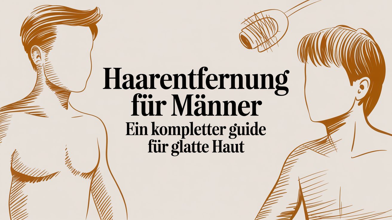 Haarentfernung für Männer: Ein kompletter Guide für glatte Haut