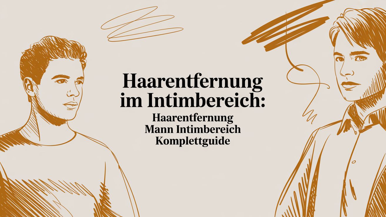 Haarentfernung im Intimbereich: Dein Komplettguide zur Haarentfernung für Männer