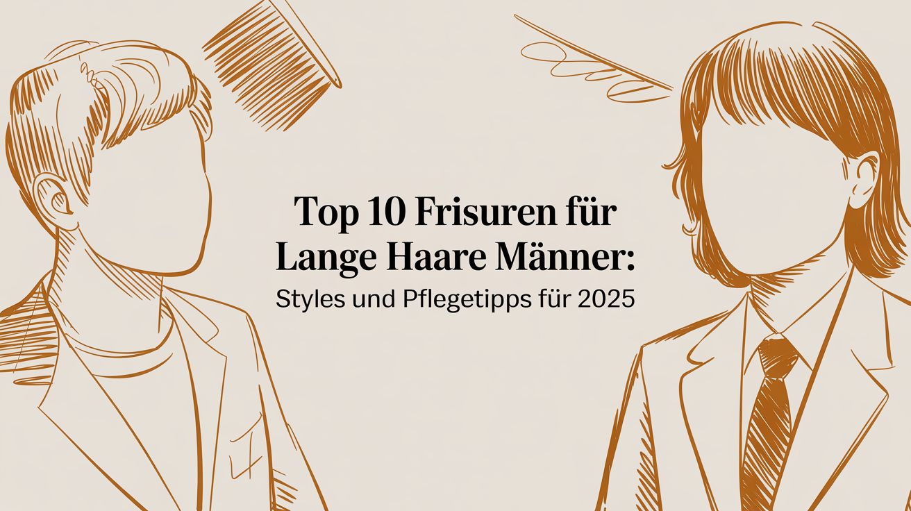 Top 10 Frisuren für lange Haare bei Männern: Styles und Pflegetipps für 2025
