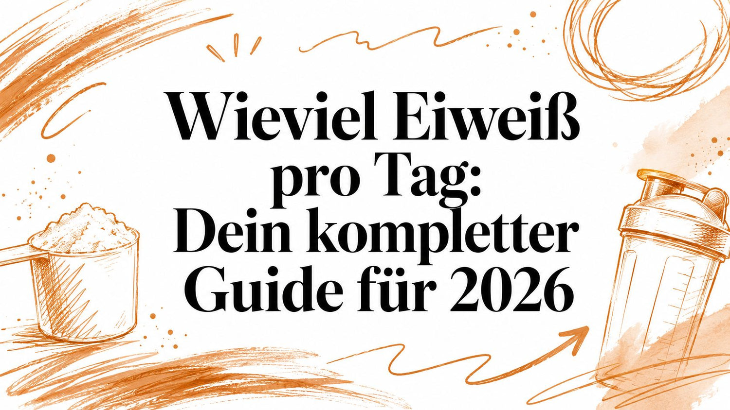 Wieviel Eiweiß pro Tag: Dein kompletter Guide für 2026