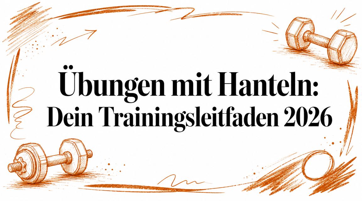 Übungen mit Hanteln: Dein Trainingsleitfaden 2026