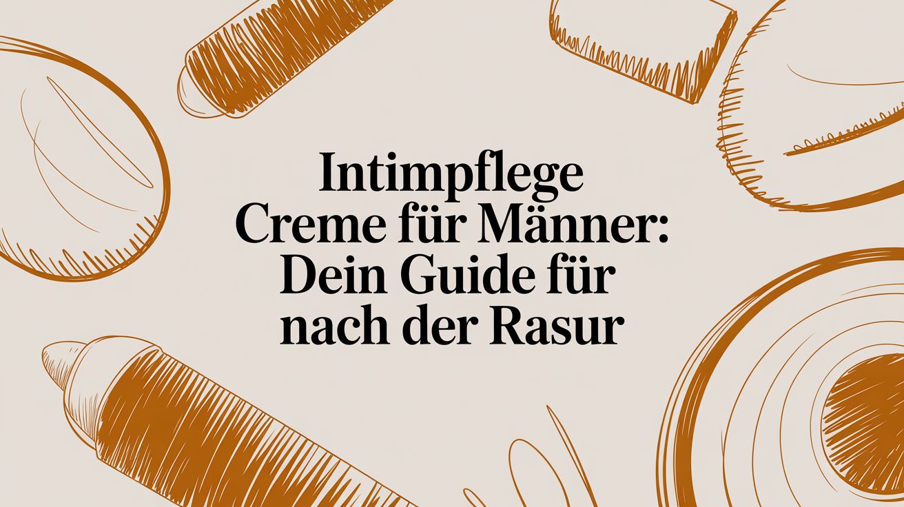 Intimpflege Creme für Männer: Dein Guide für nach der Rasur