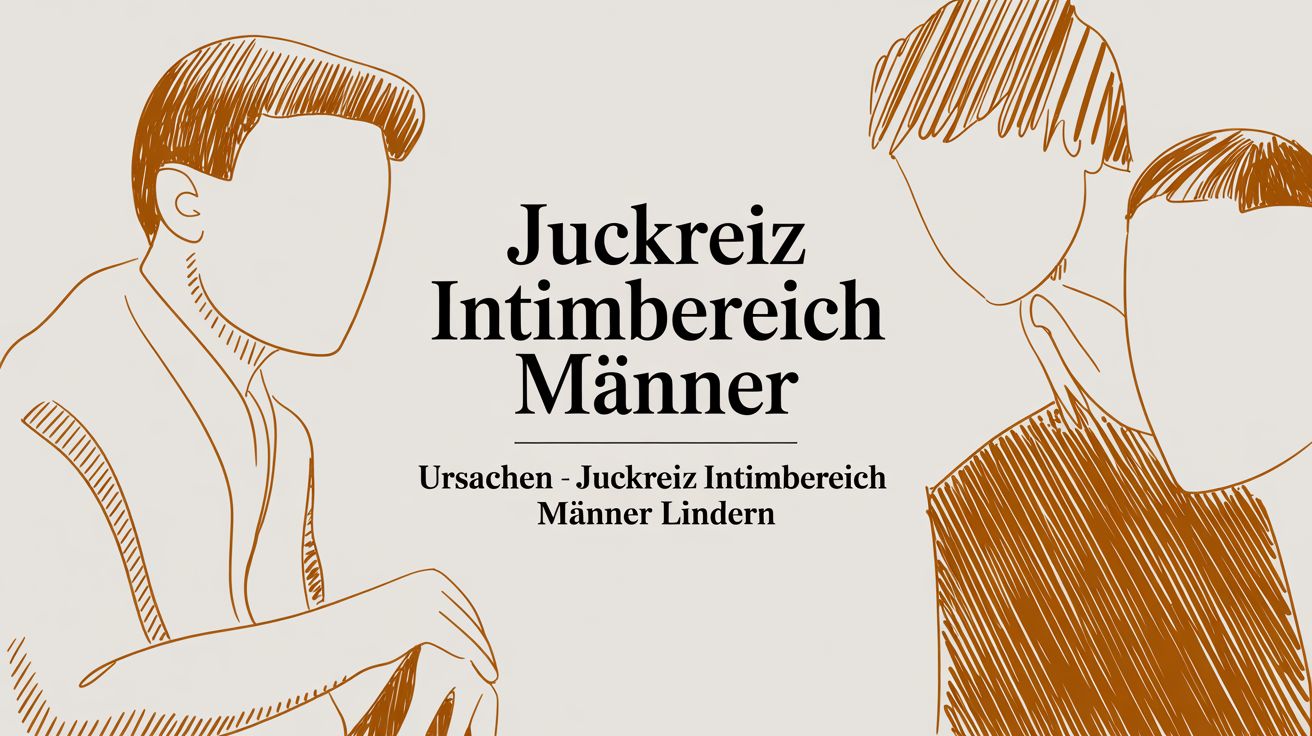 Juckreiz im Intimbereich bei Männer: Ursachen – Juckreiz im Intimbereich beim Mann lindern