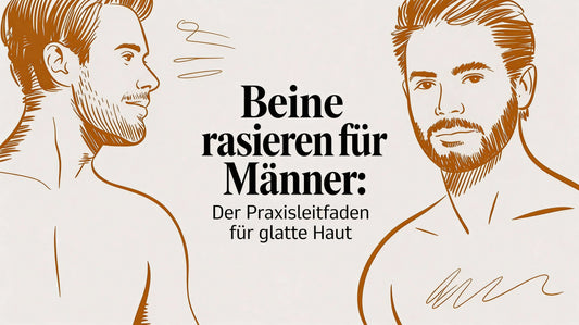 Beine rasieren für Männer: Der Praxisleitfaden für glatte Haut