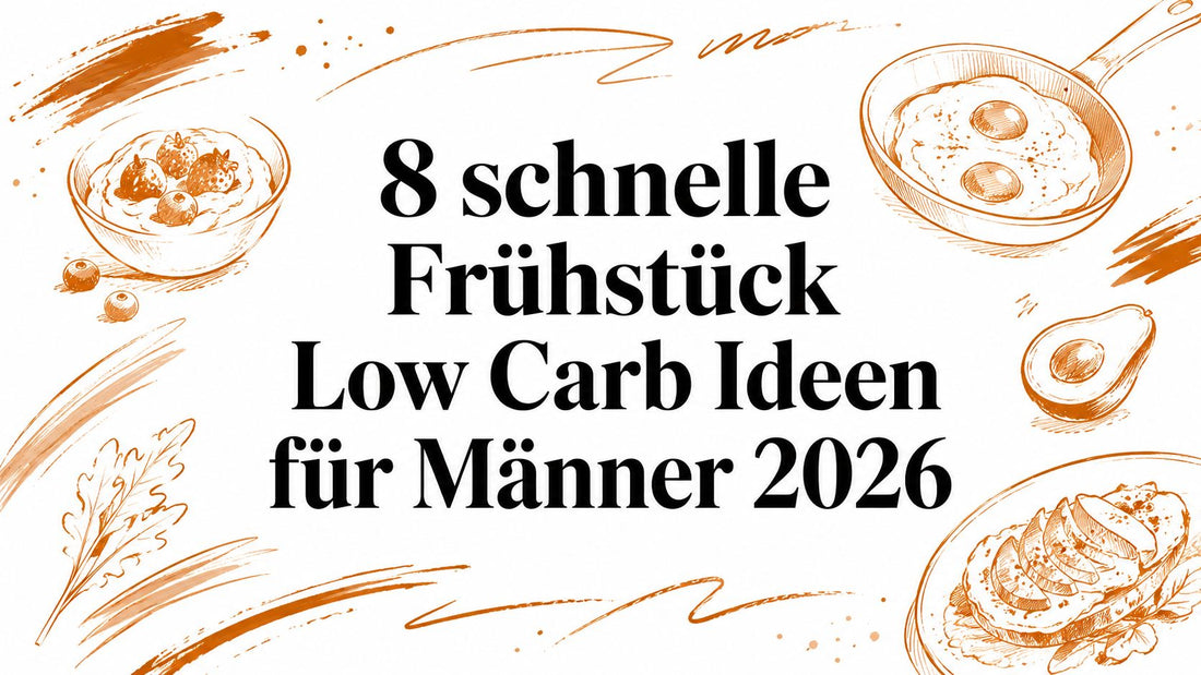 8 schnelle Frühstück Low Carb Ideen für Männer 2026
