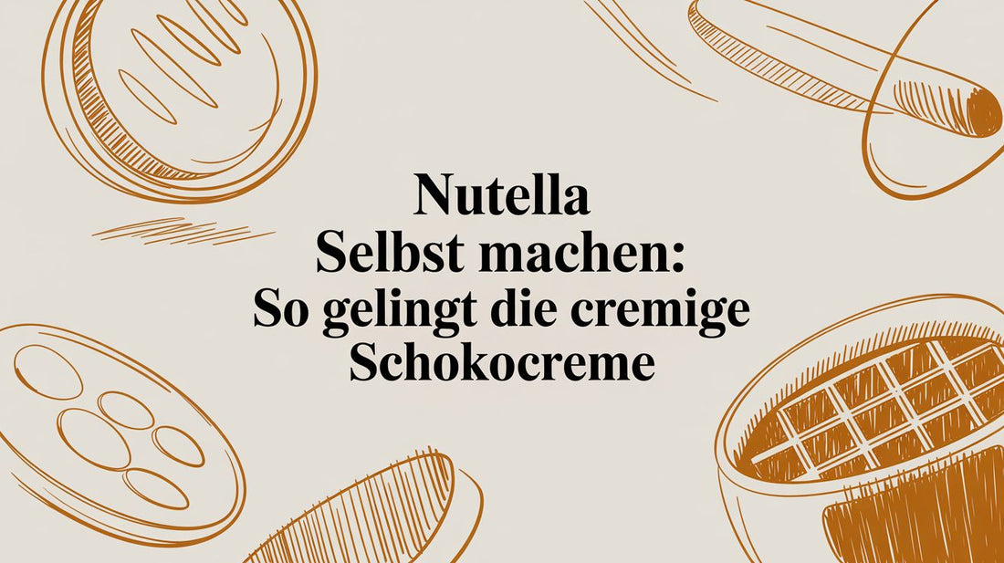 Nutella selbst machen: So gelingt die cremige Schokocreme