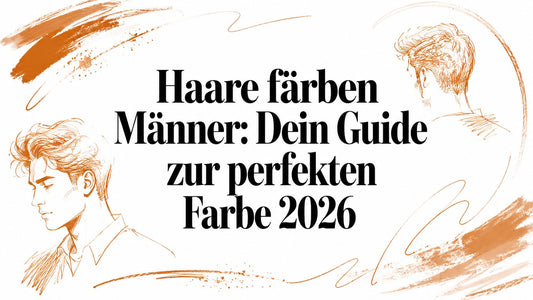 Haare färben Männer: Dein Guide zur perfekten Farbe 2026