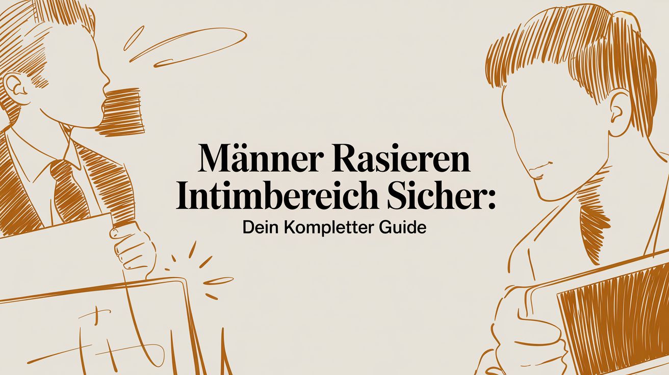 Männer Rasieren Intimbereich Sicher: Dein kompletter Guide