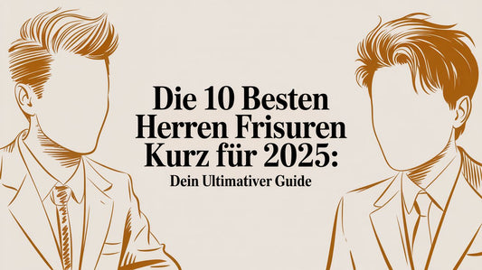 Die 10 besten Herren Frisuren kurz für 2025: Dein ultimativer Guide