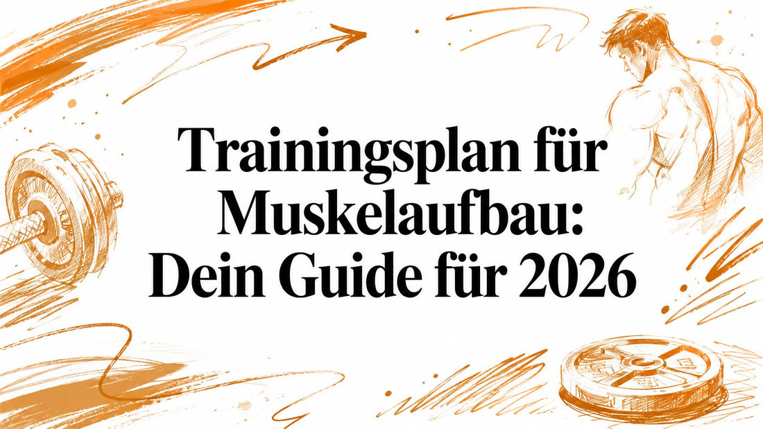 Trainingsplan für Muskelaufbau: Dein Guide für 2026