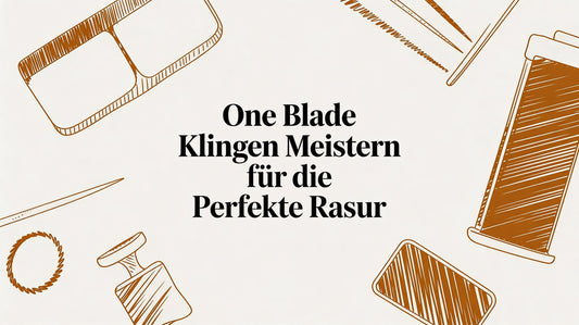 One Blade Klingen meistern für die perfekte Rasur