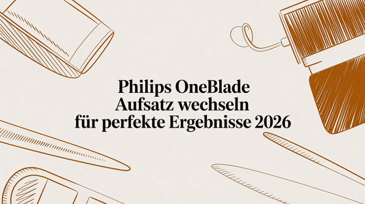 Philips OneBlade Aufsatz wechseln für perfekte Ergebnisse 2026