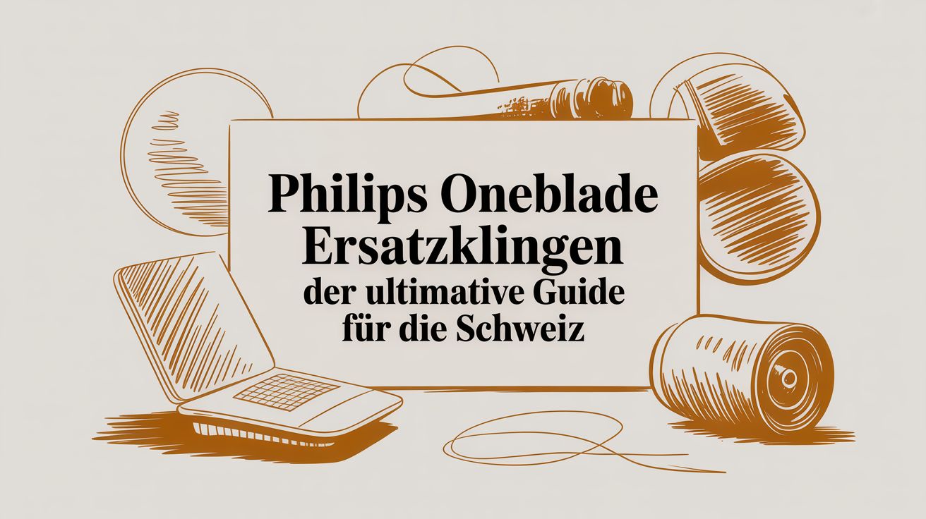 Philips OneBlade Ersatzklingen: Der ultimative Guide für die Schweiz
