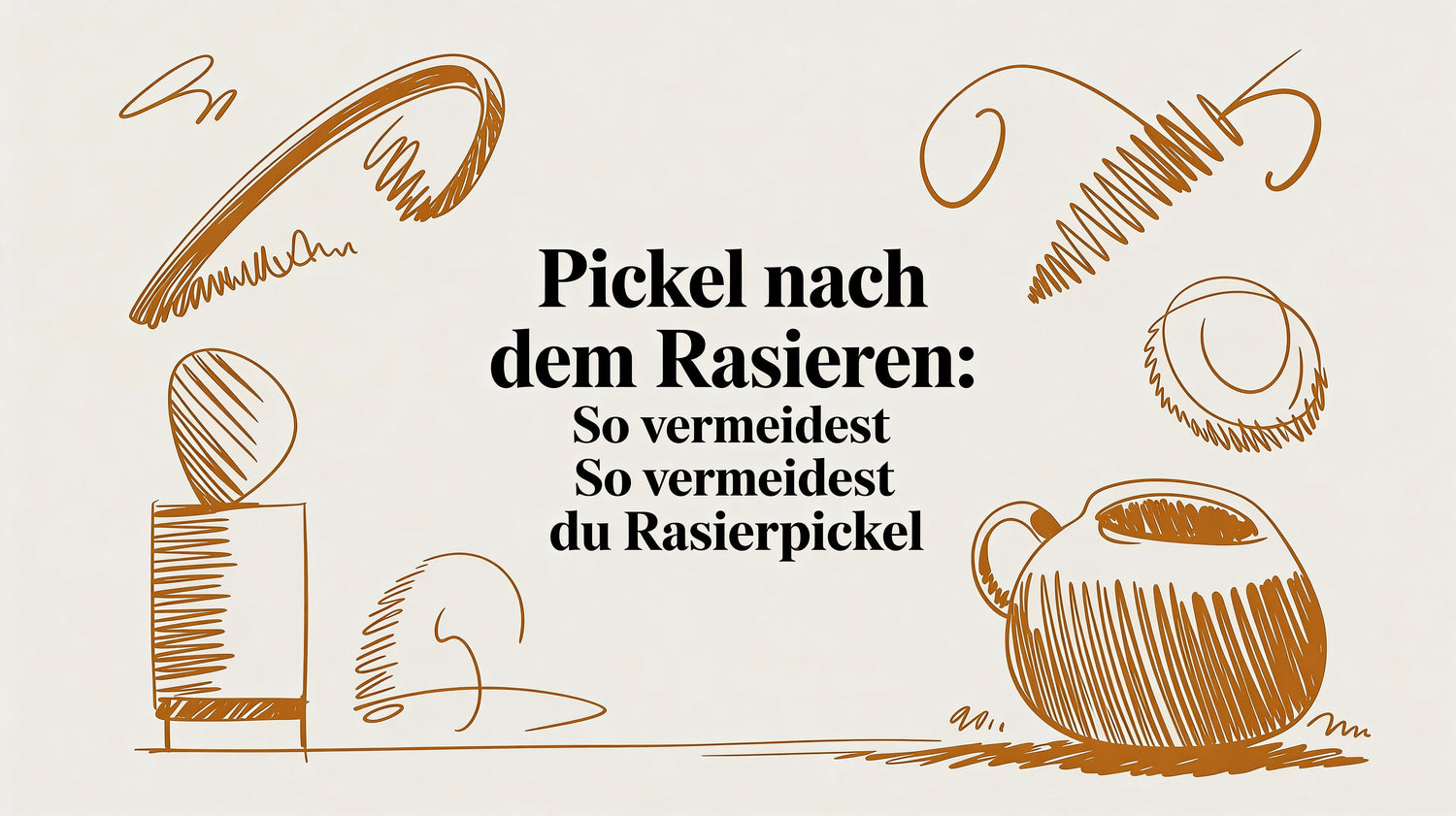 Pickel nach dem Rasieren: So vermeidest du Rasierpickel