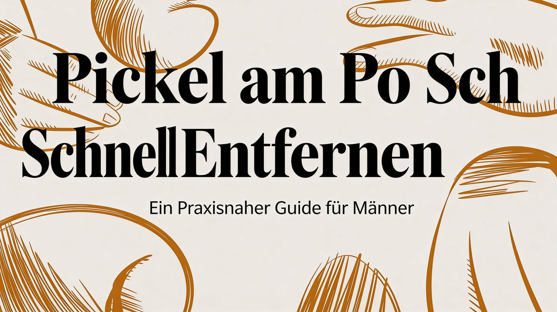 Pickel am Po schnell entfernen: Ein praxisnaher Guide für Männer