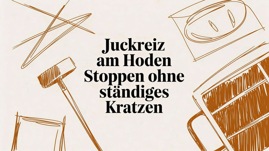 Juckreiz am Hoden stoppen ohne ständiges Kratzen