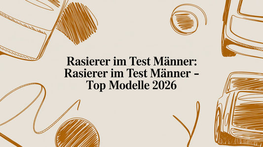 Rasierer im Test Männer: Dein Guide zu den Top Modellen 2026