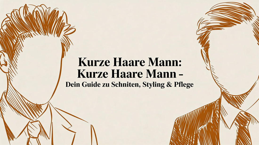 Kurze Haare Mann: Dein Guide zu Schnitten, Styling & Pflege