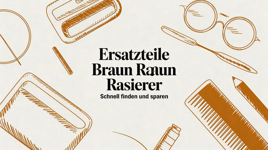 Ersatzteile Braun Rasierer: So findest du sie schnell und sparst dabei
