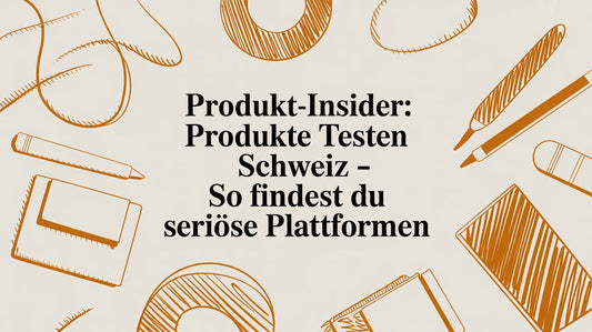 Produkt-Insider: Produkte testen Schweiz – So findest du seriöse Plattformen