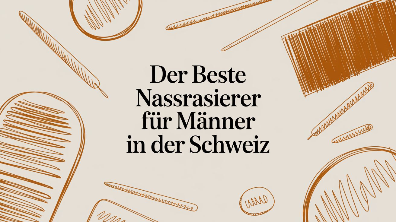 Der beste Nassrasierer für Männer in der Schweiz